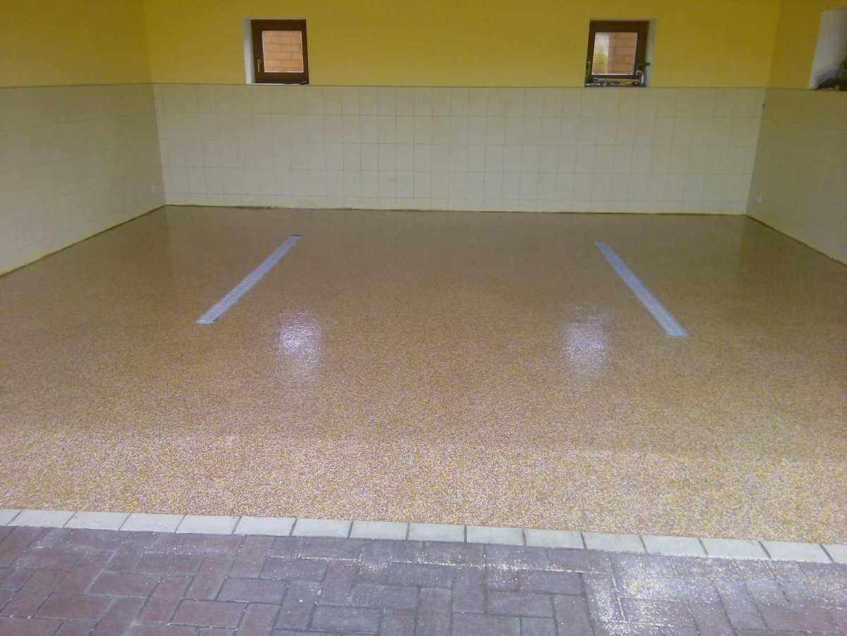 Эпоксидный наливной самовыравнивающийся пол