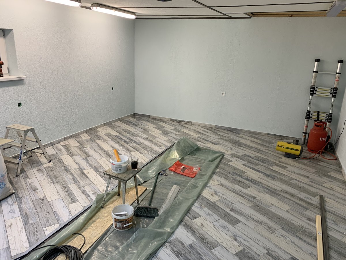 Напольная плитка для гаража