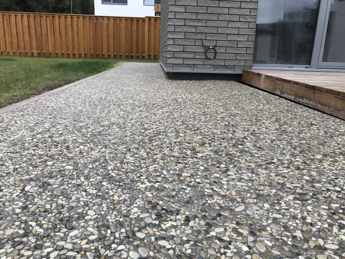 Бетонный пол в гараже