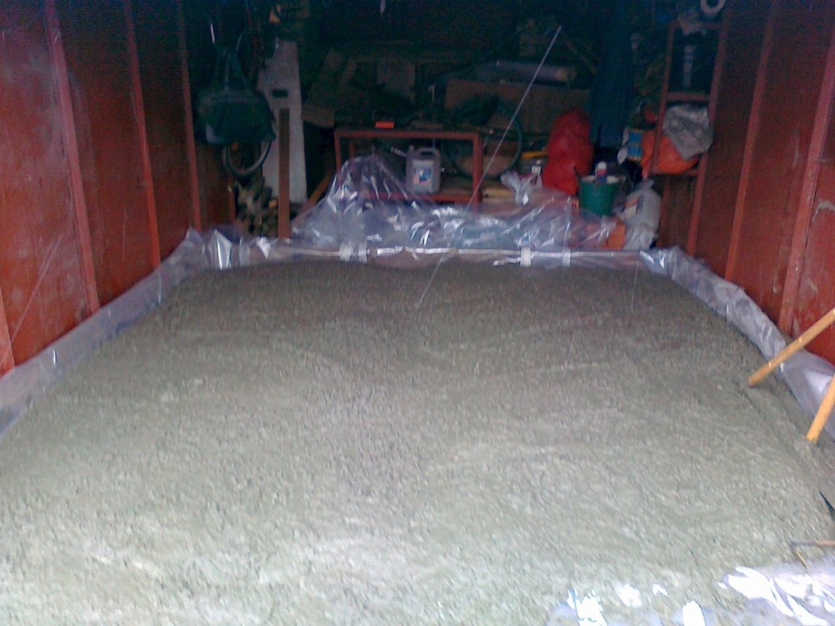 Парковка из гравия