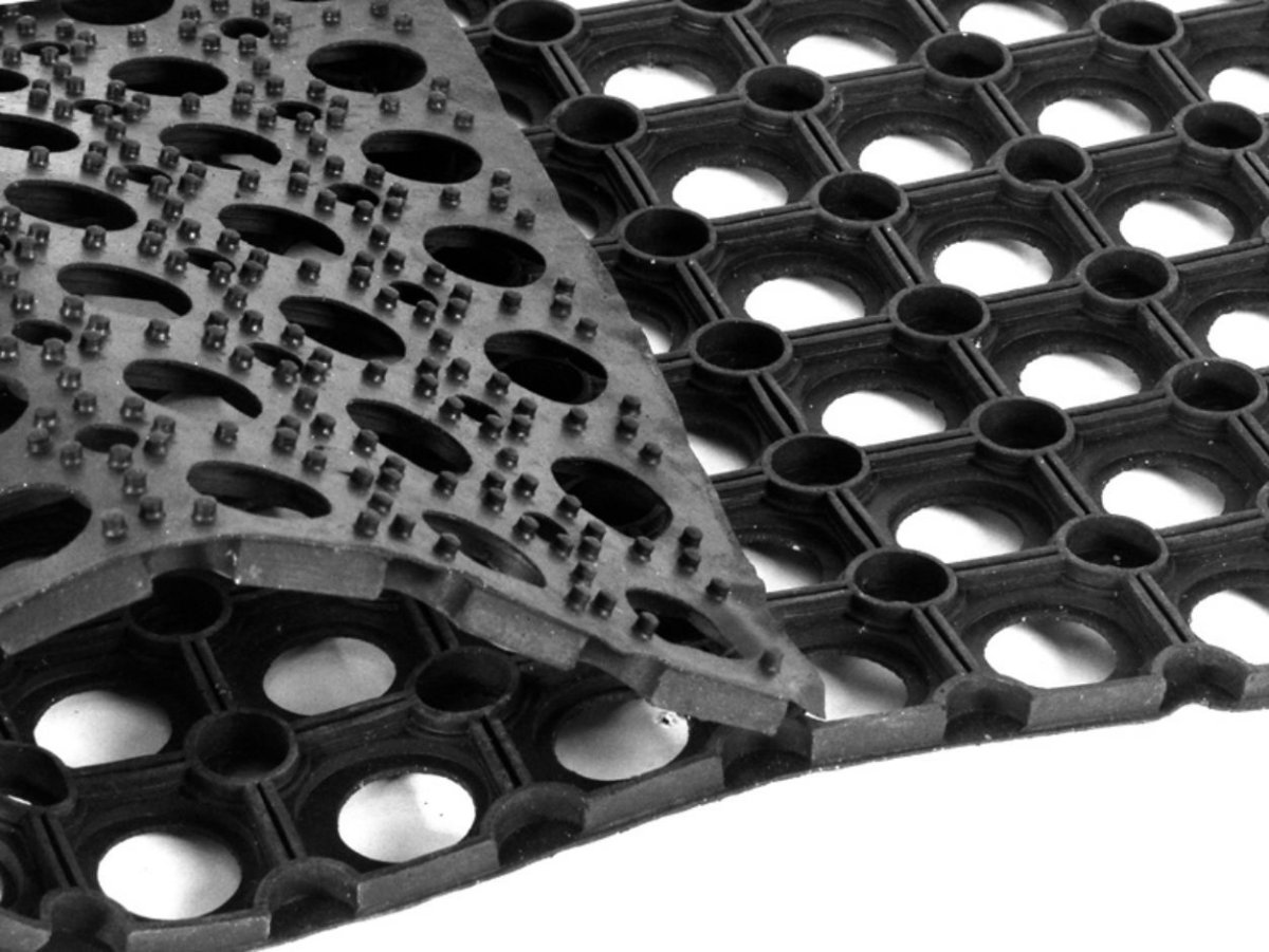 Коврик ячеистый, грязесборный 80*120*1,6см Vortex