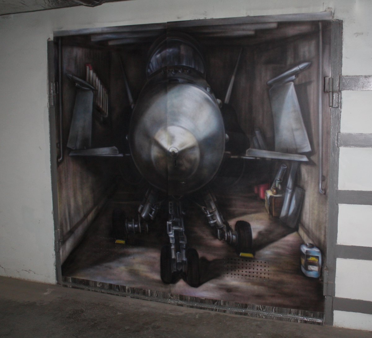 Аэрография на ворота