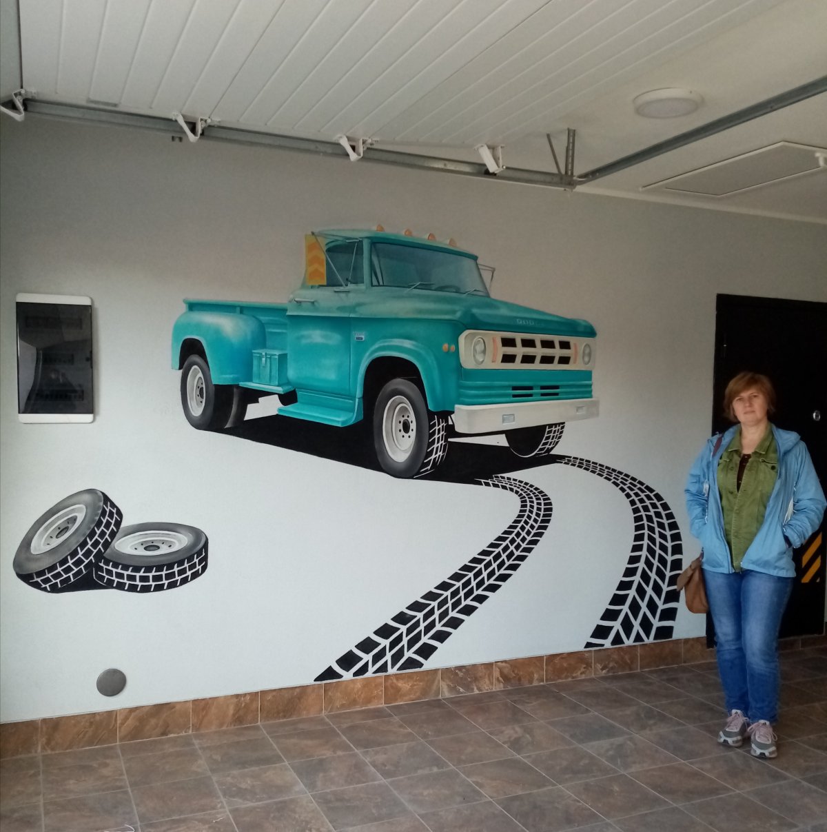 Украшение гаража