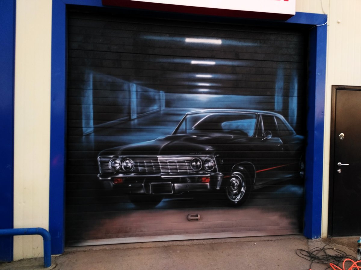 Аэрография в автосервисе