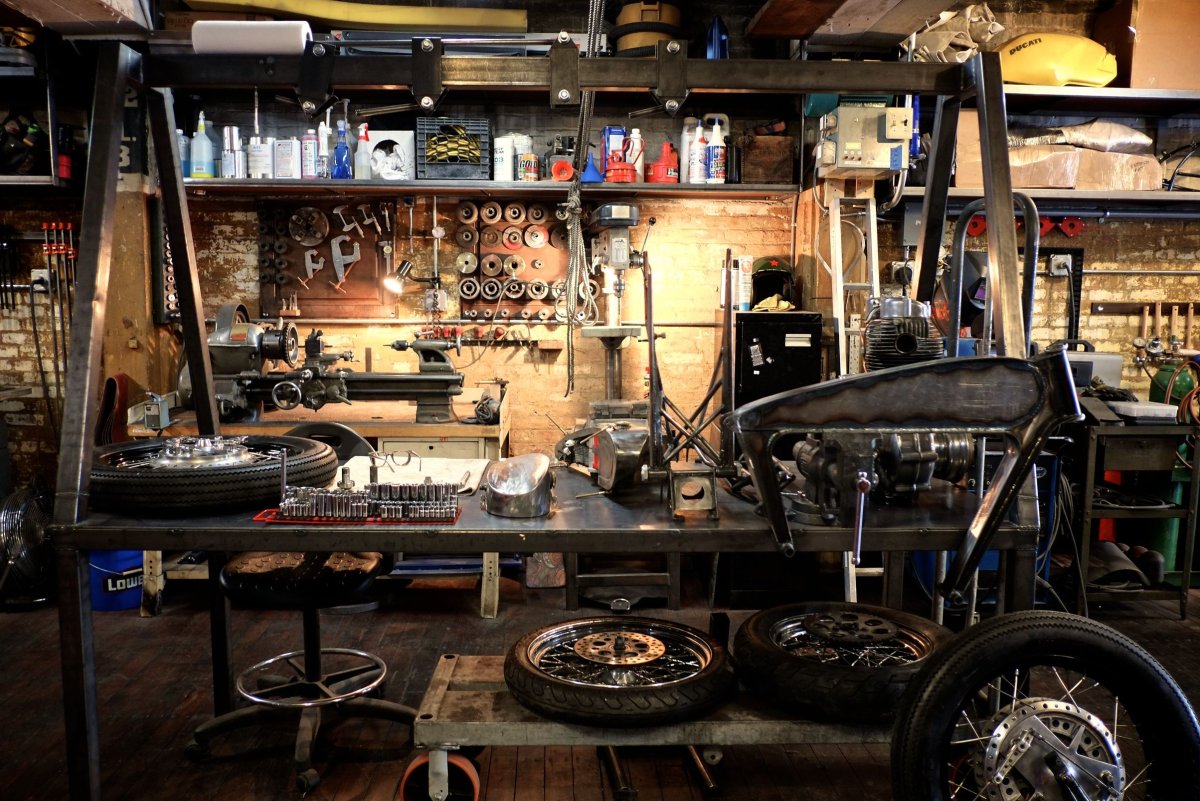 Мастерская мотоциклов