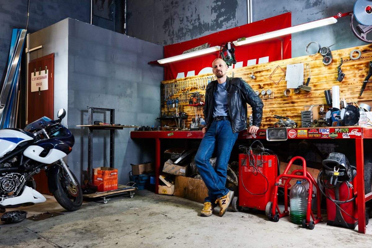 Стиль Харлей Дэвидсон в интерьере