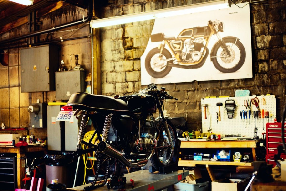 Мастерская мотоциклов