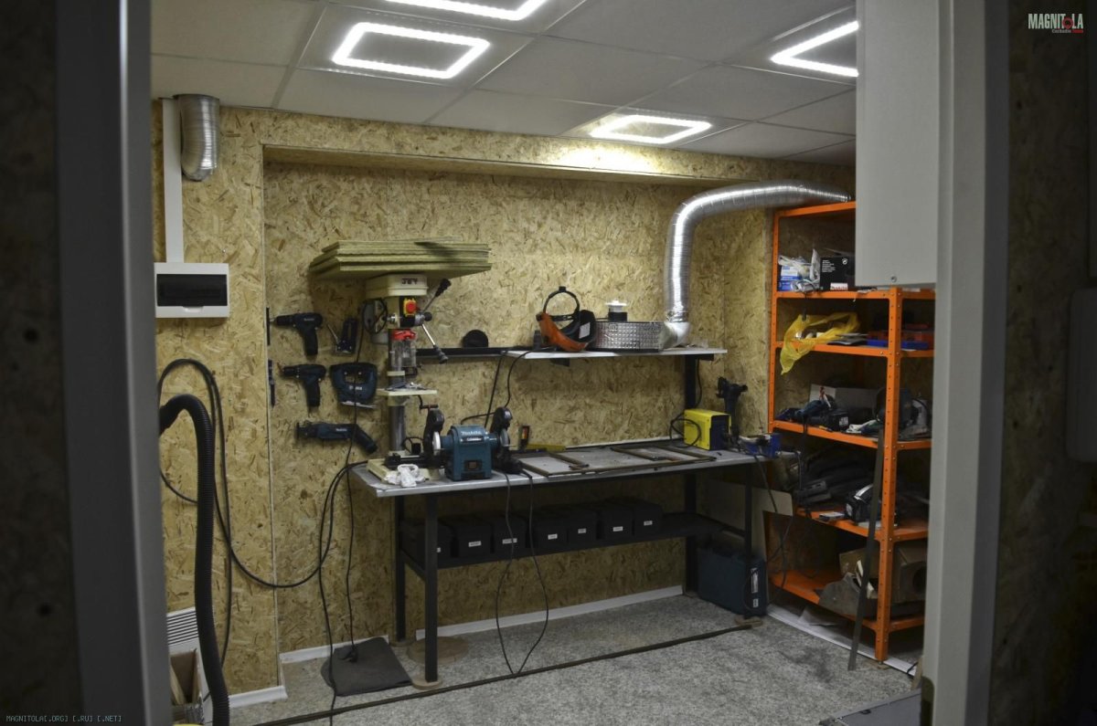 Байкерский интерьер