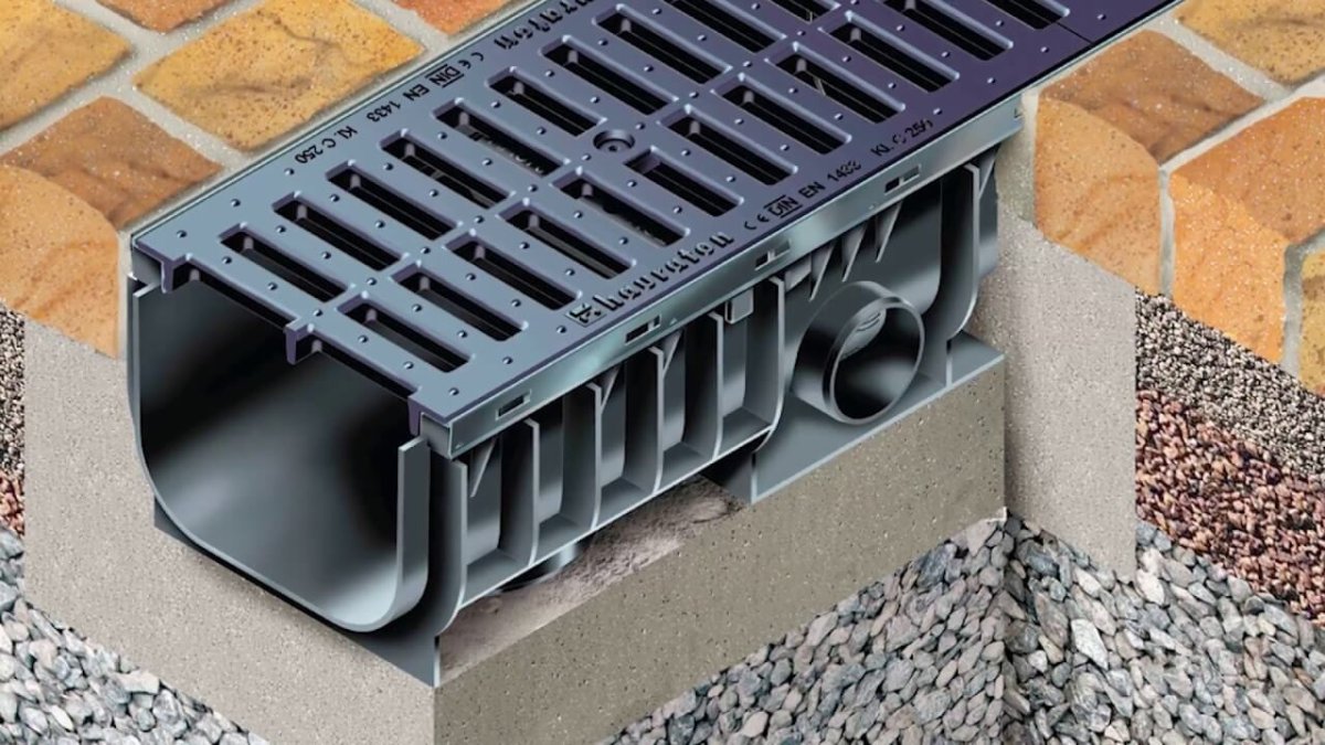 Дренажный лоток в гараже - 70 фото