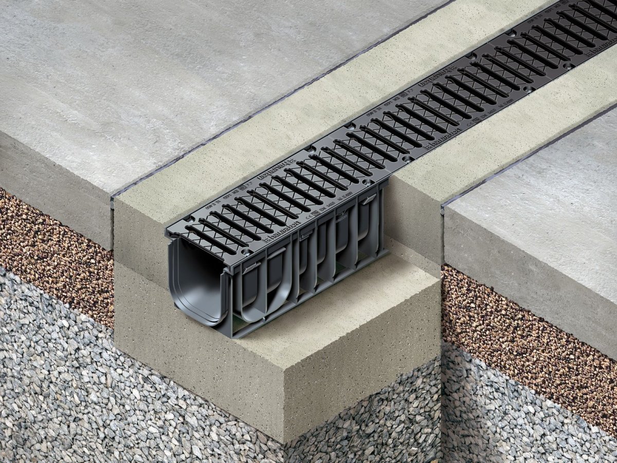 Дренаж поверхностный линейный водоотвод