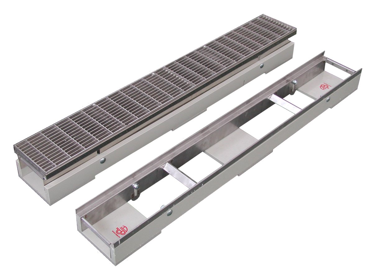 Лоток дренажный под дымоудаление