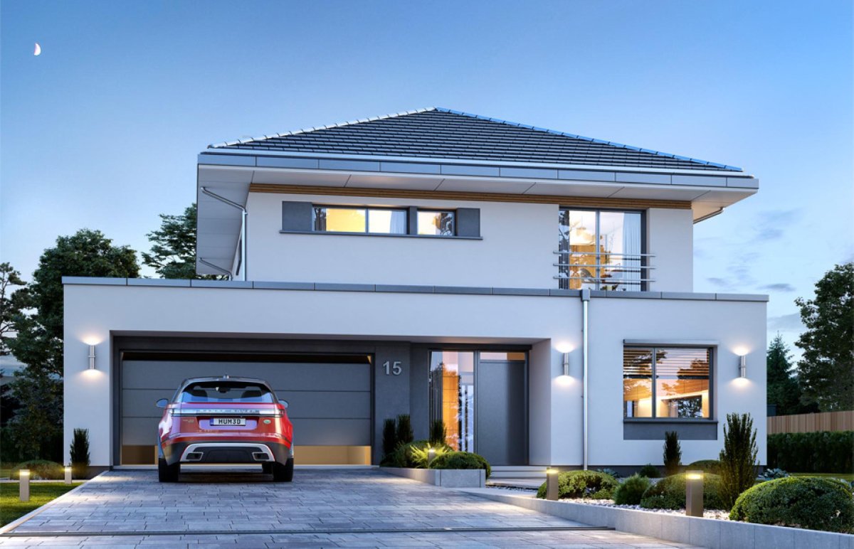 Гараж в современном стиле