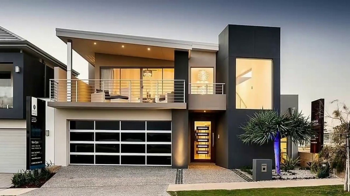 Дом в стиле Модерн с гаражом