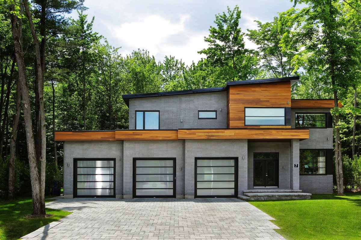 Гараж в современном стиле