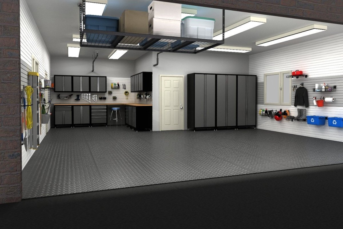 Интерьер гаража