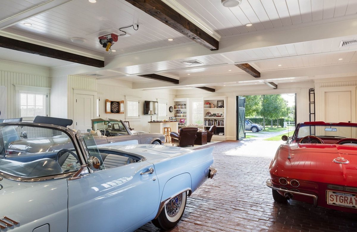 Гараж в американском стиле