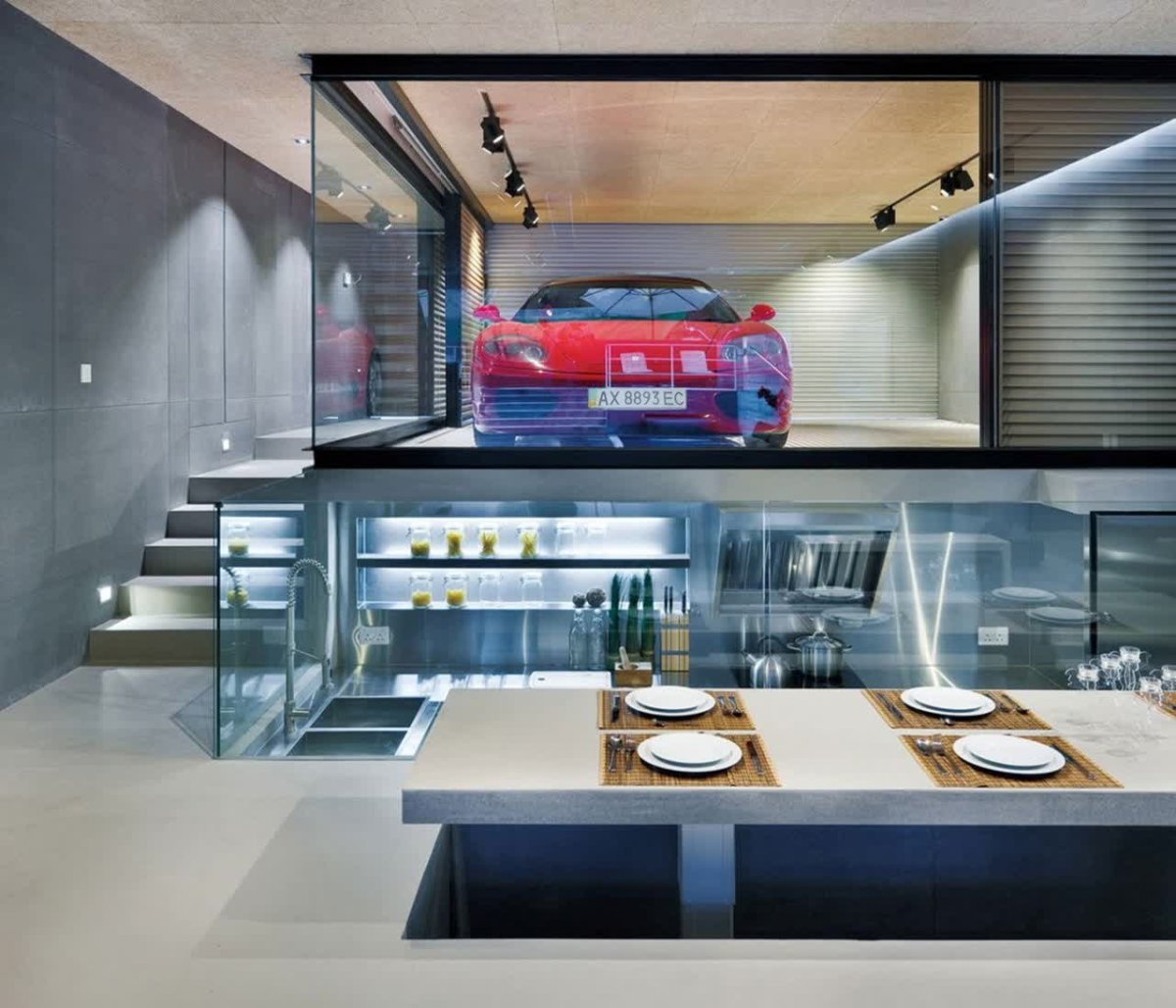 Шикарный гараж