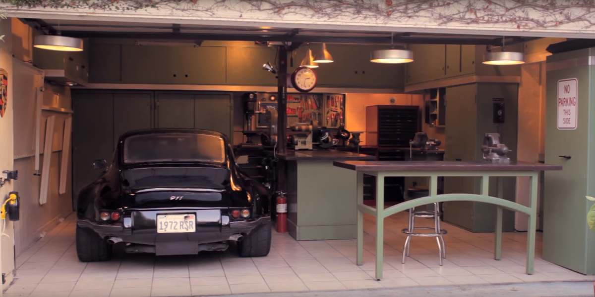 Внутреннее убранство гаража