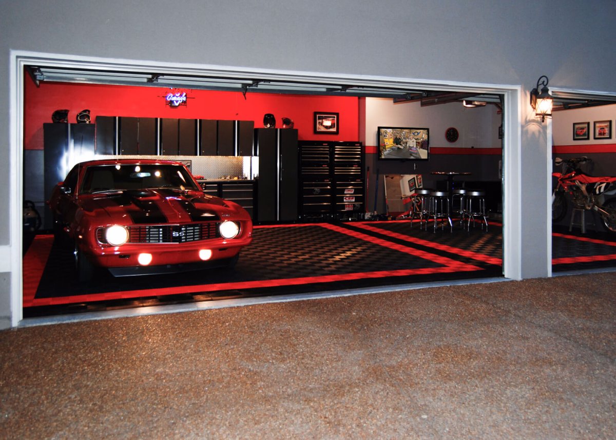 Шикарный гараж