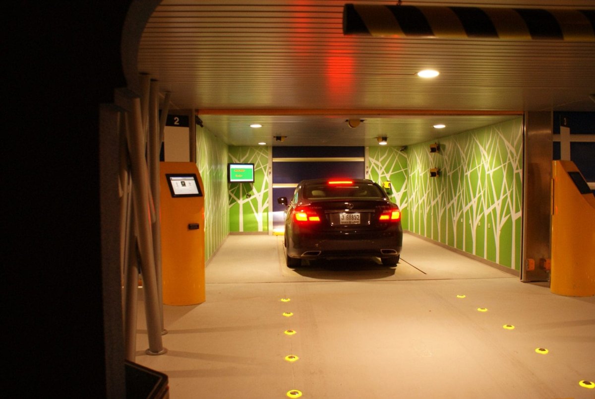 Современный гараж интерьер