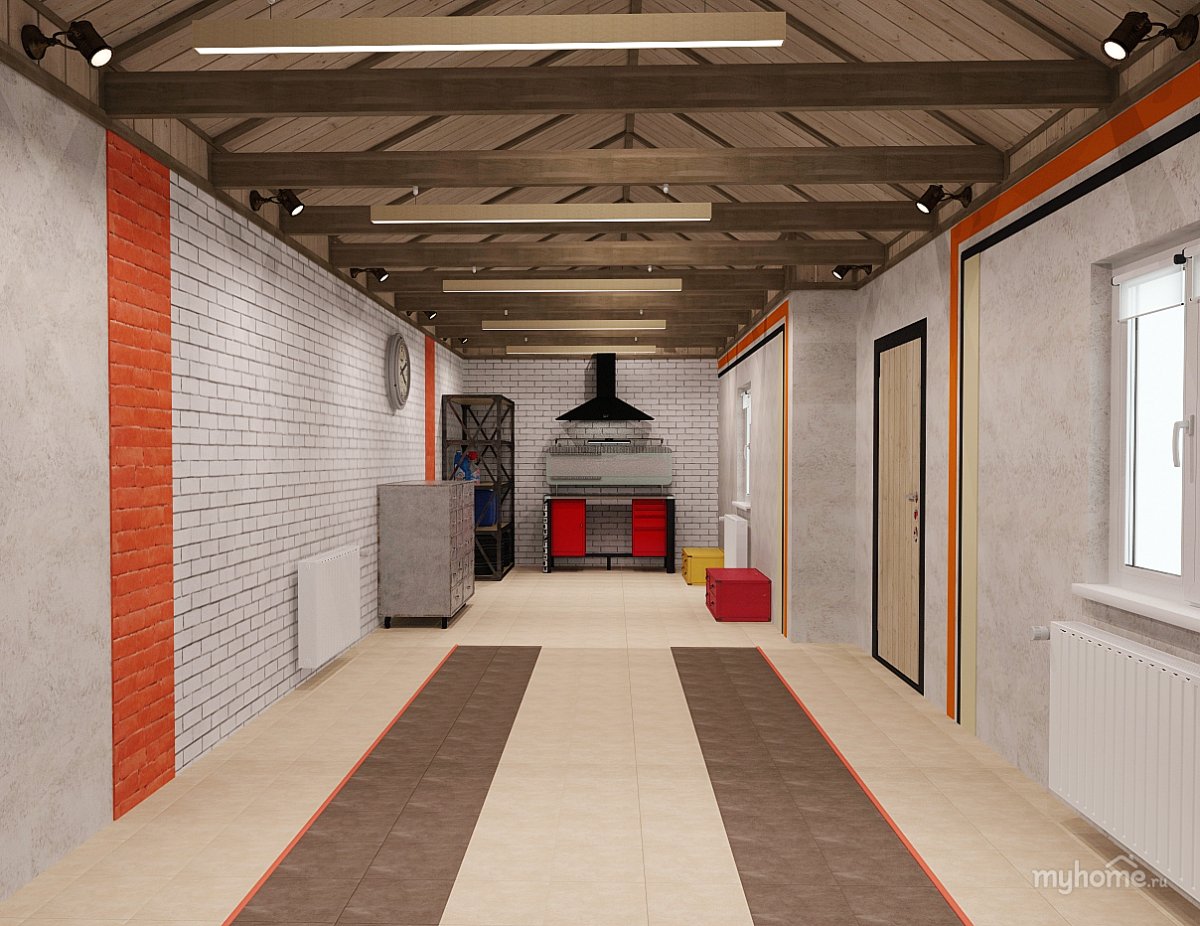 Лофт из старинного кирпича