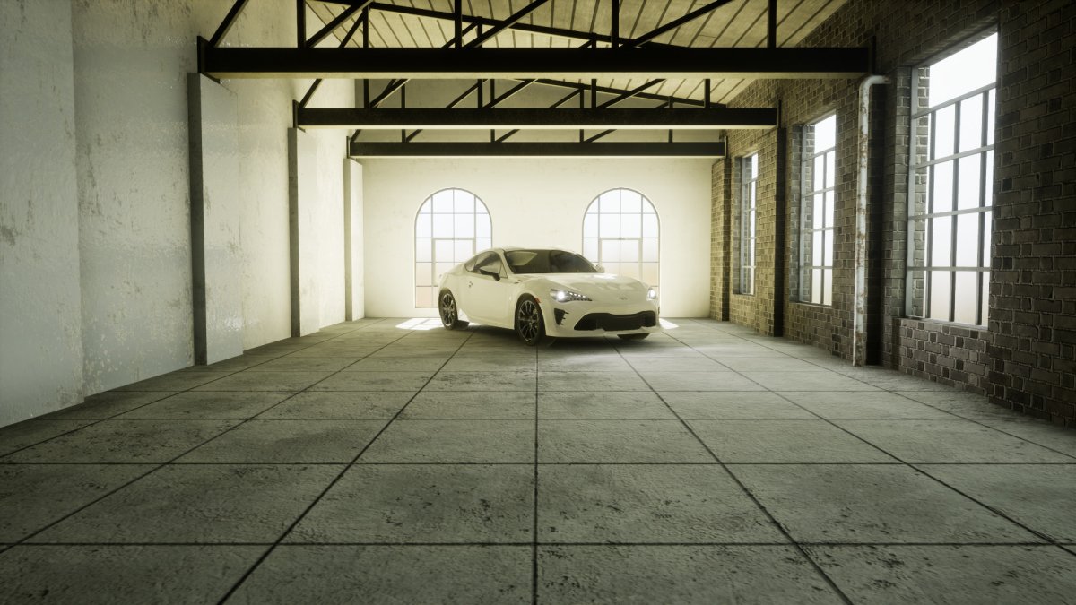 Стена гаража фон