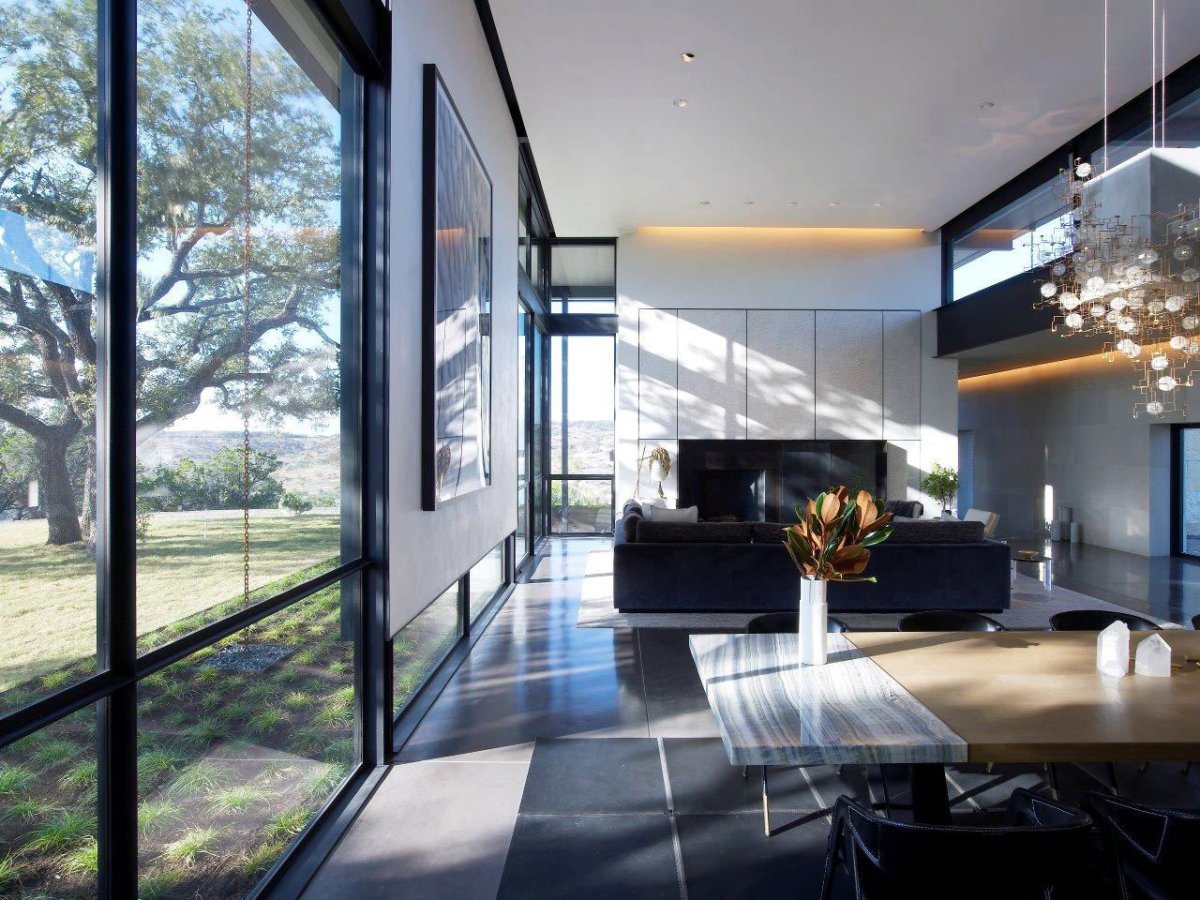 Дома с панорамными окнами