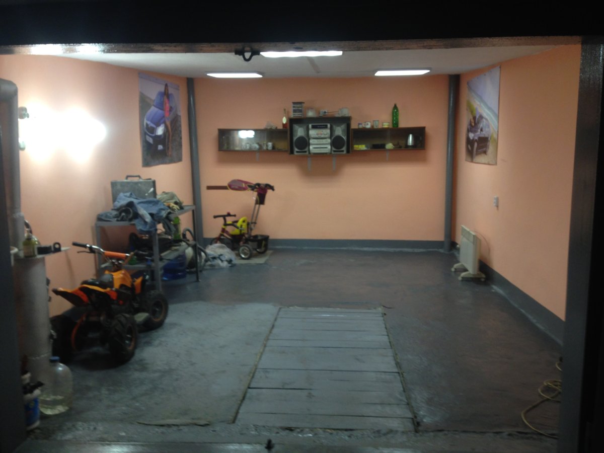 Евроремонт в гараже