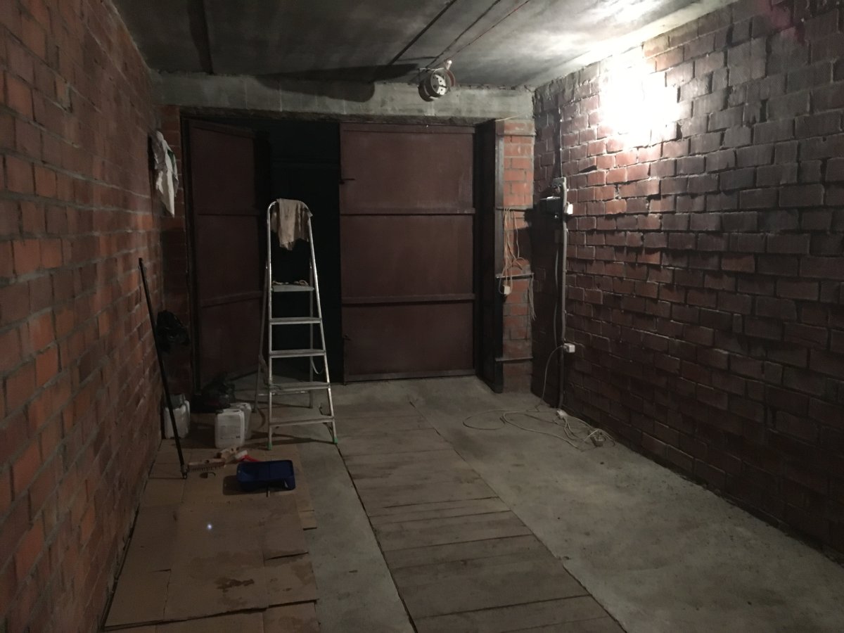 Евроремонт в гараже