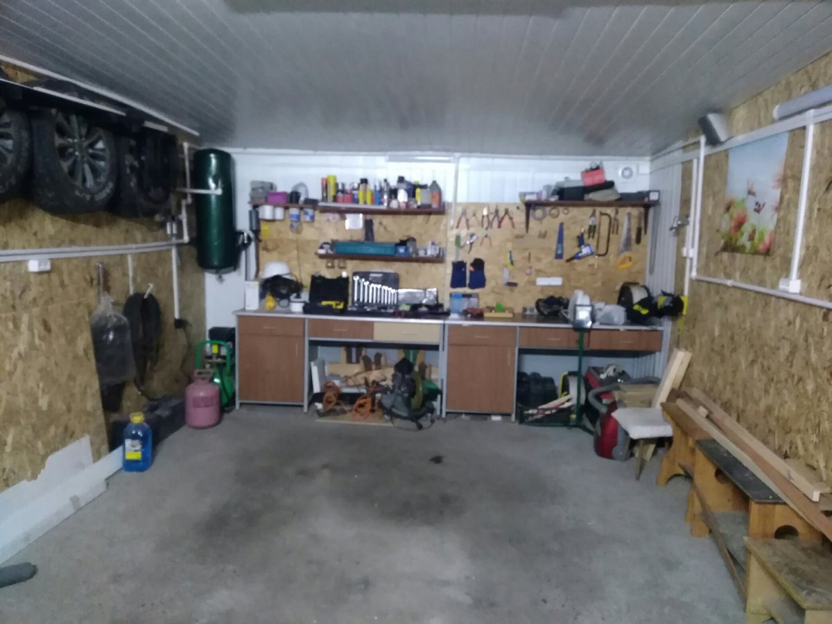 Гараж с евроремонтом