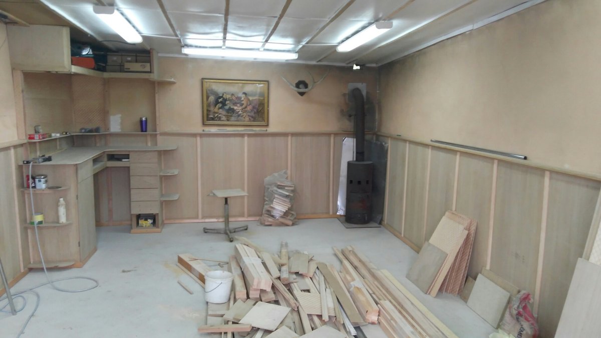 Комната в байкерском стиле