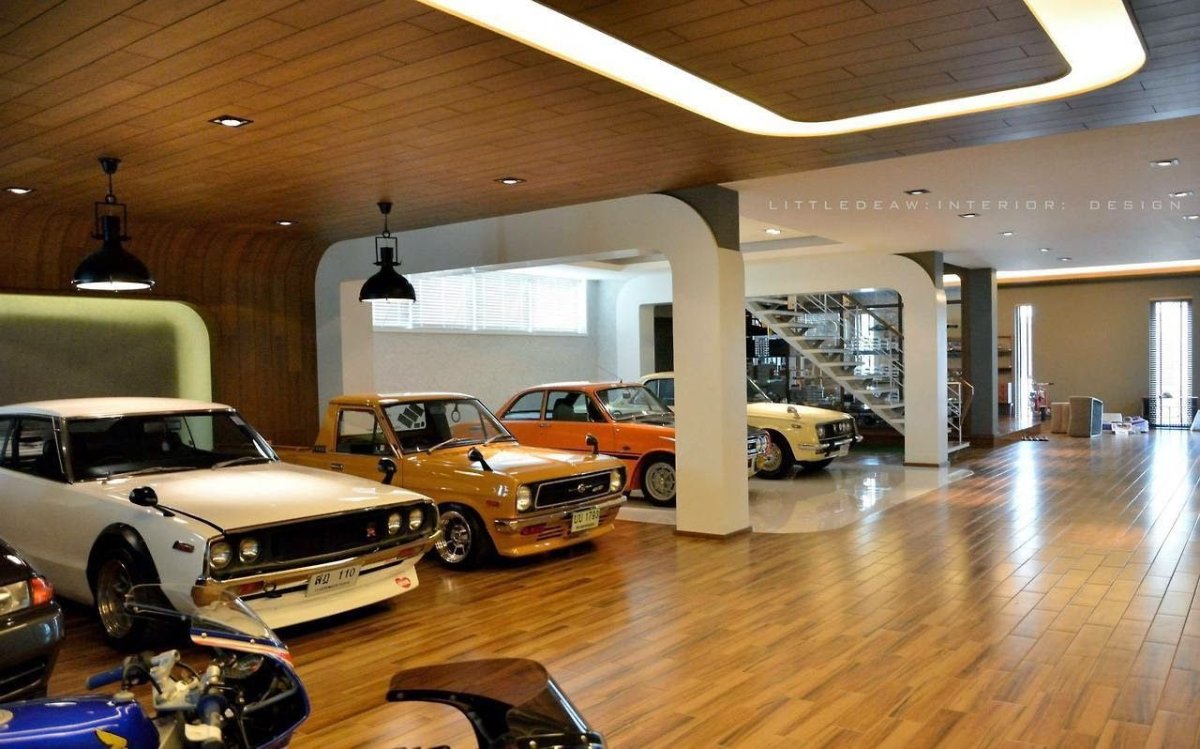 Крутой гараж