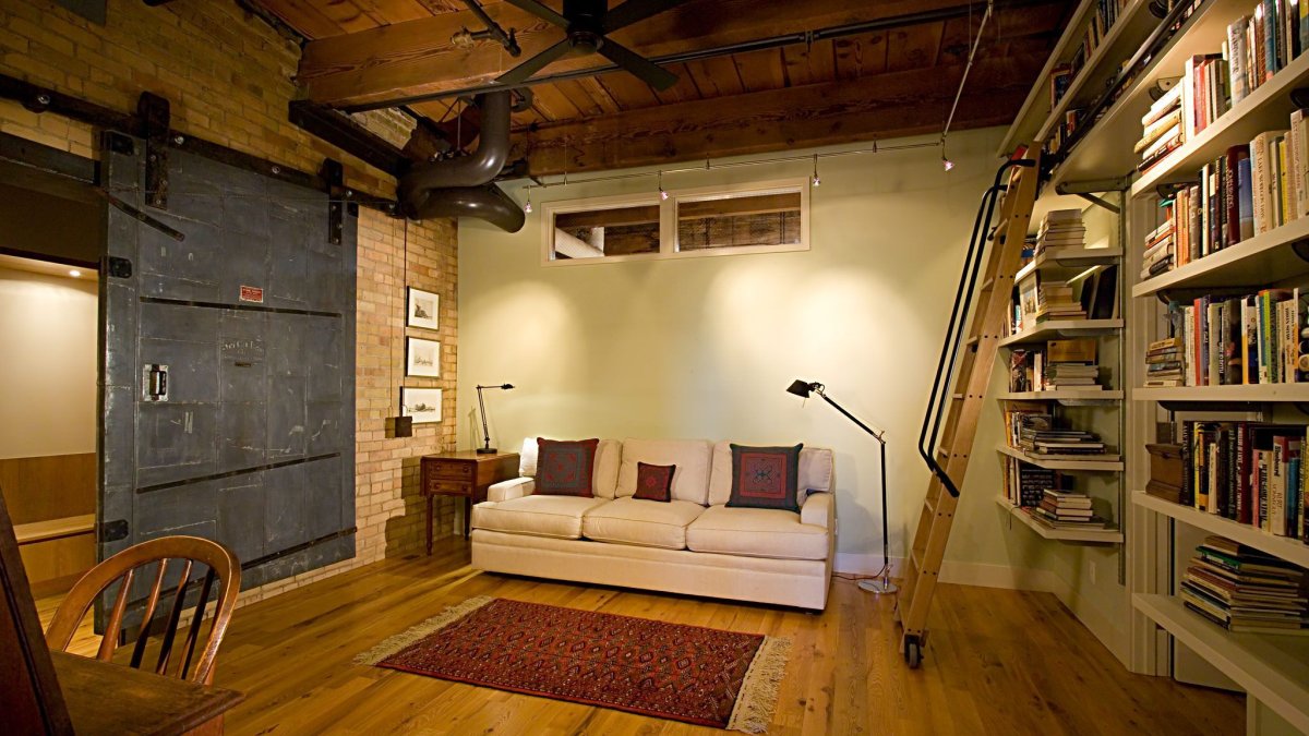 Холостяцкая Берлога в стиле лофт