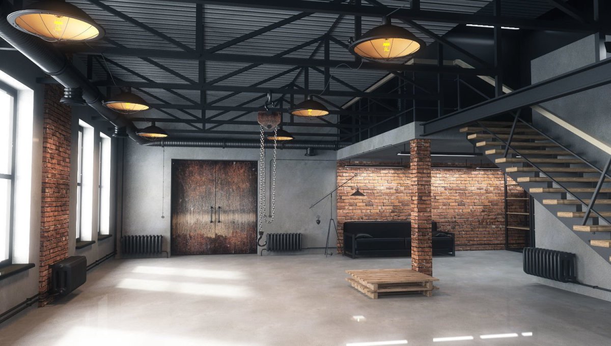 Студия 15 м лофт