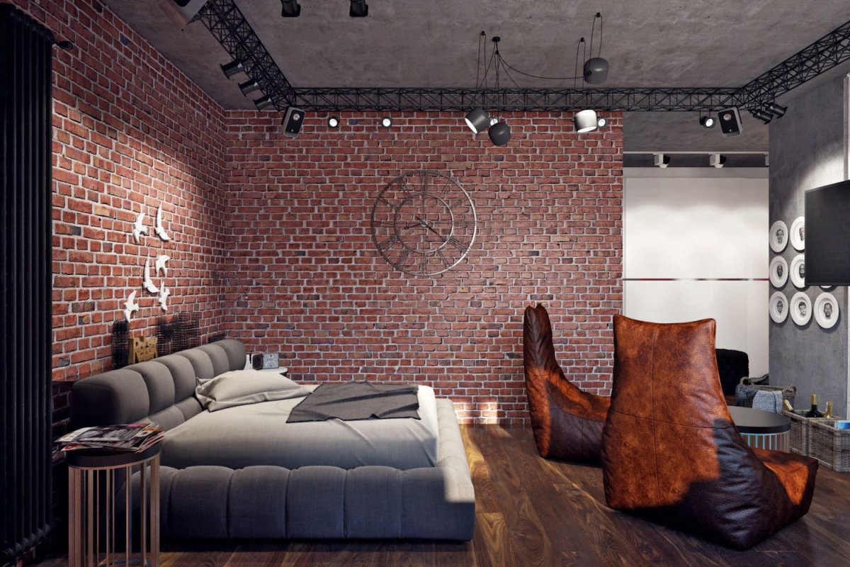 Жилой гараж лофт