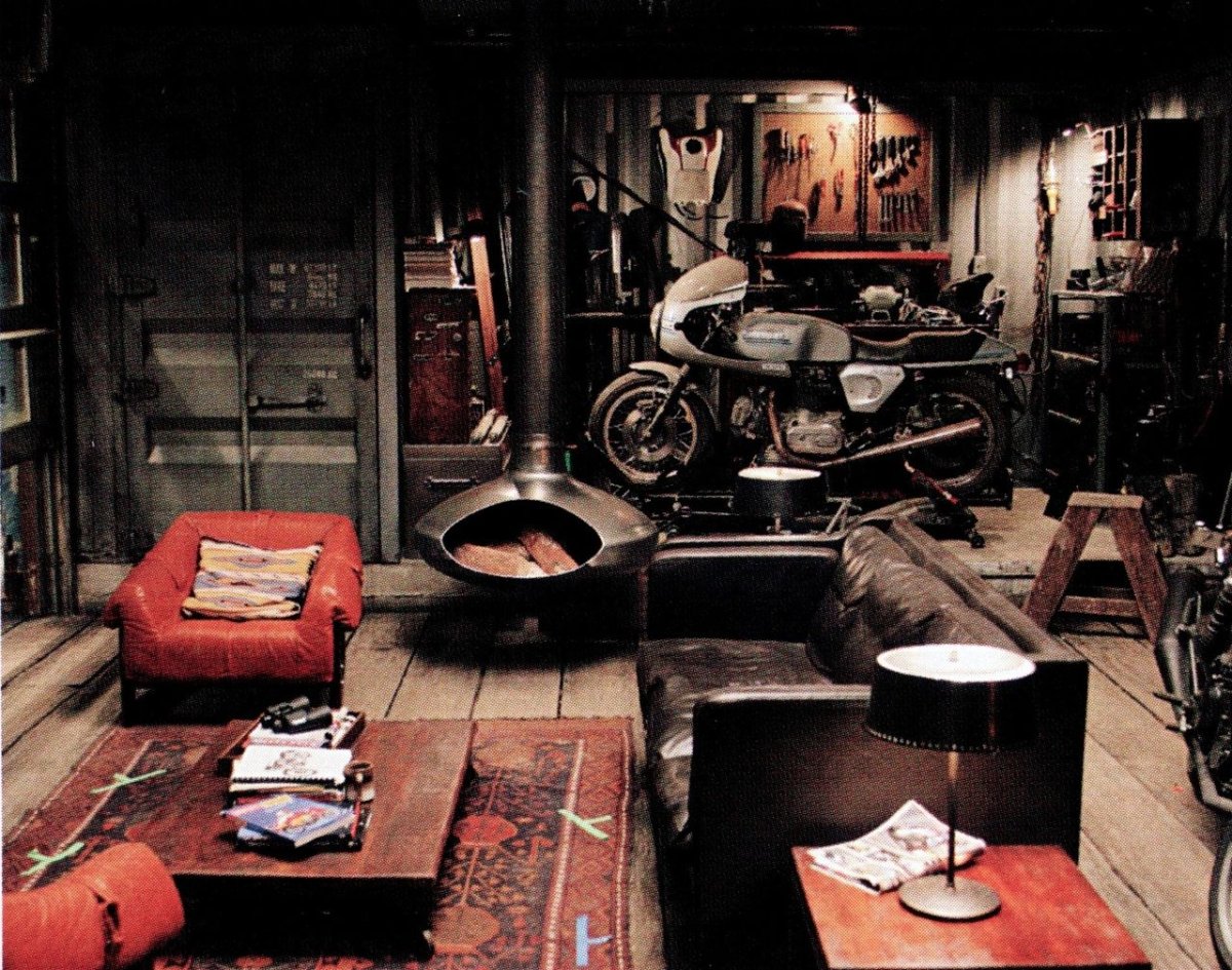 Мужская Берлога в стиле лофт