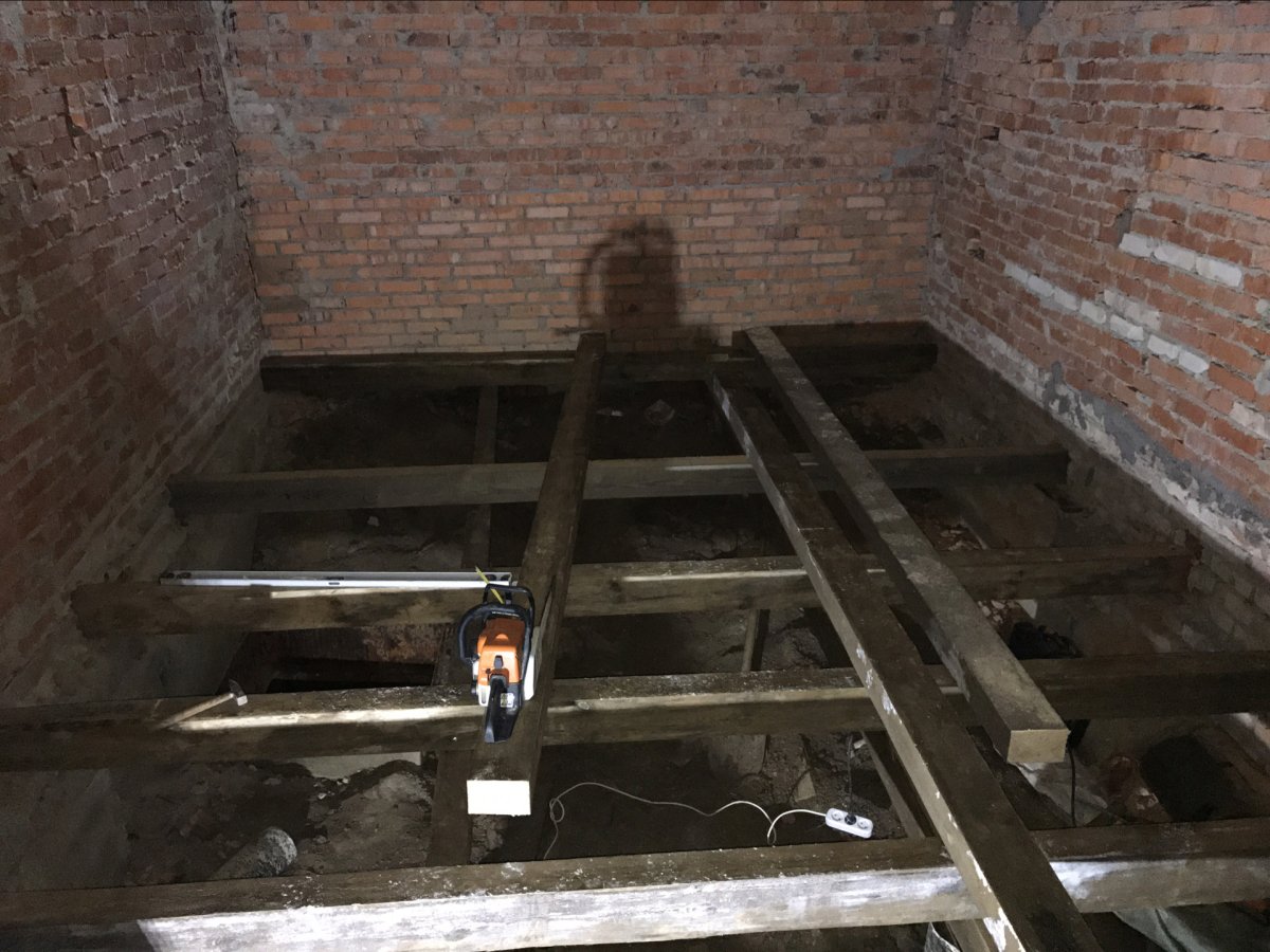 Обустройство гаража полы