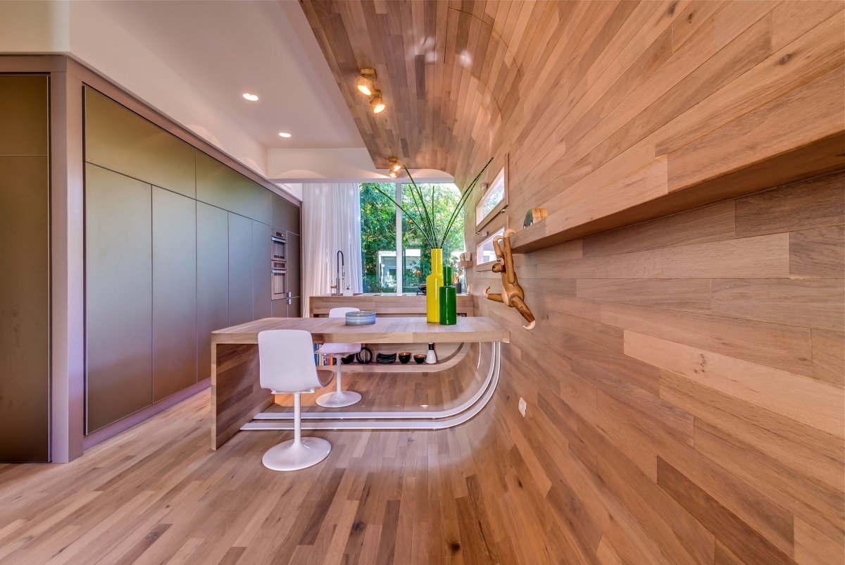 Панели из ламината на стену