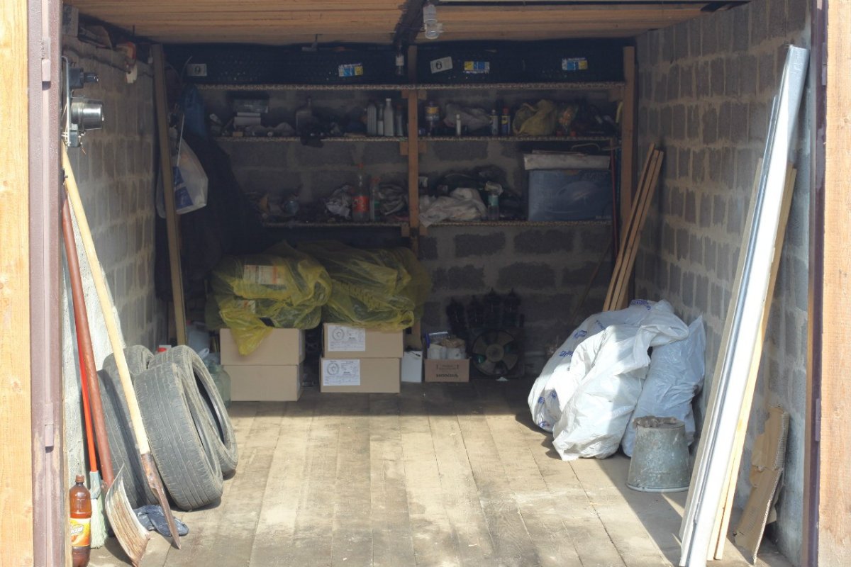 Отделка металлического гаража