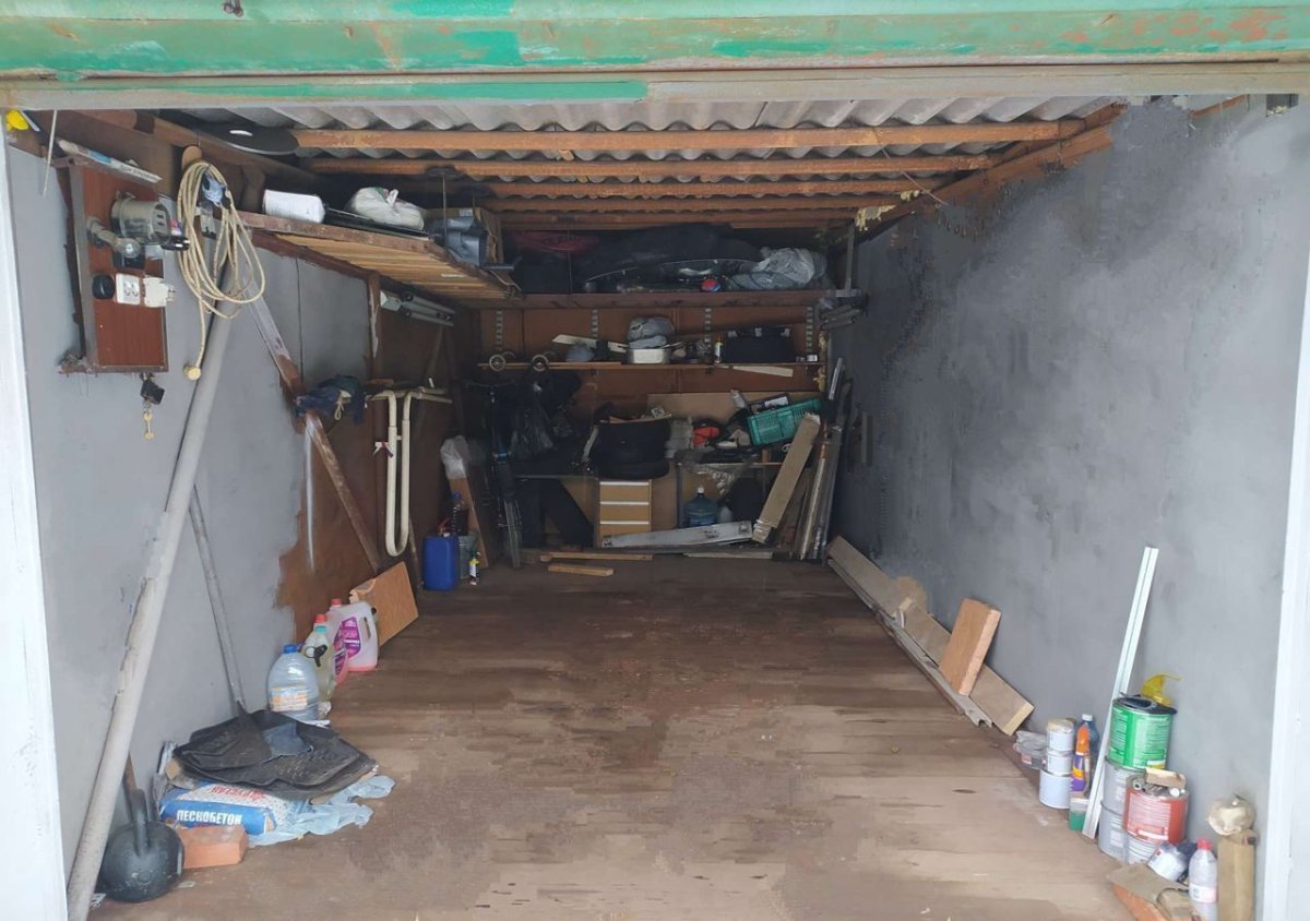 Гараж внутри