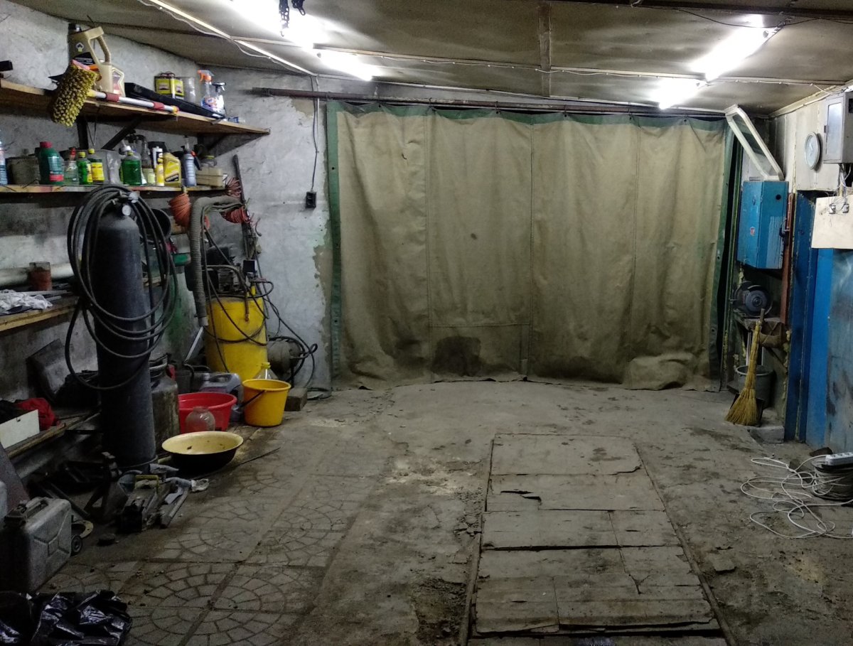 Отделка гаража