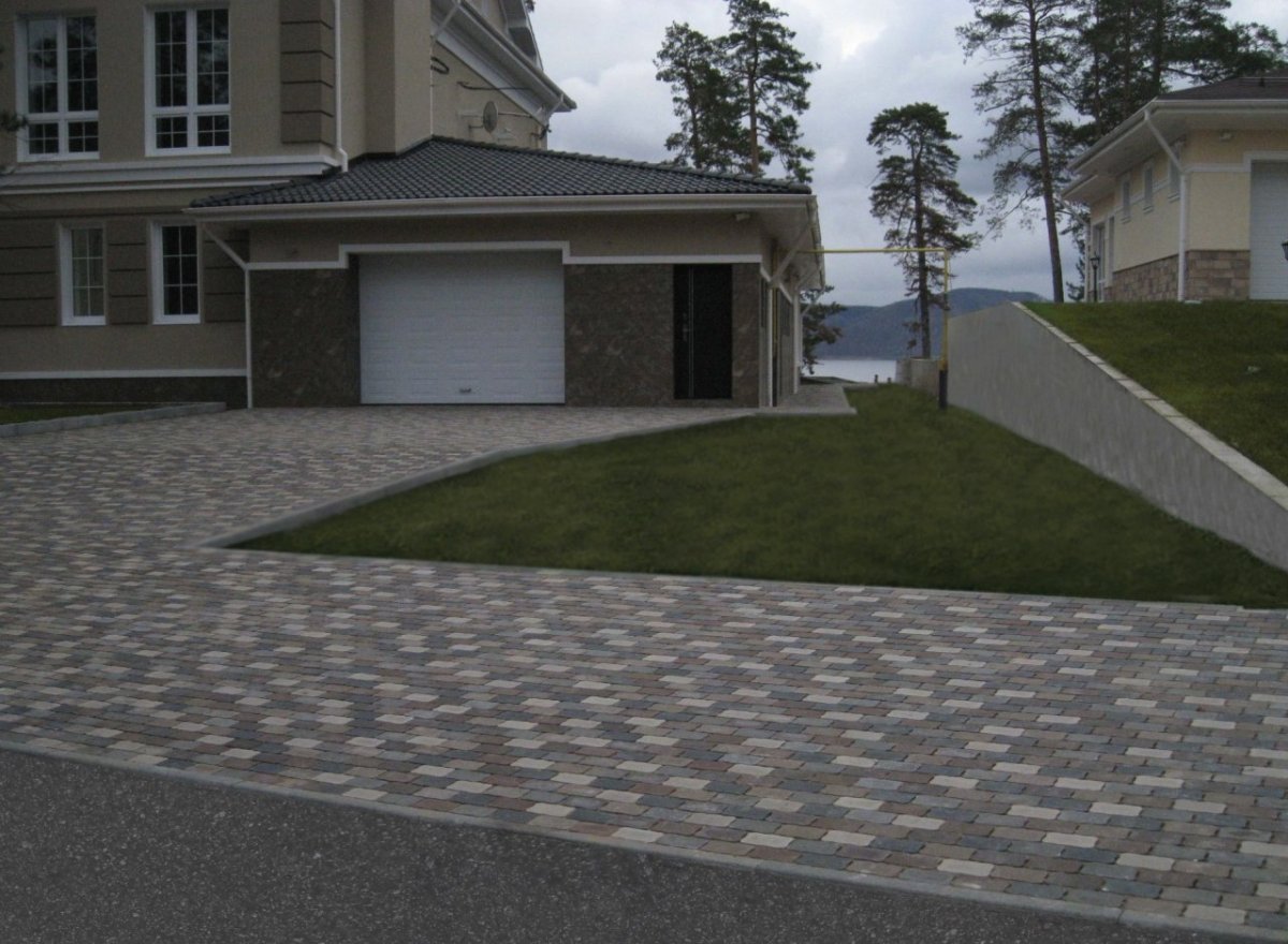 Фарбштайн брусчатка