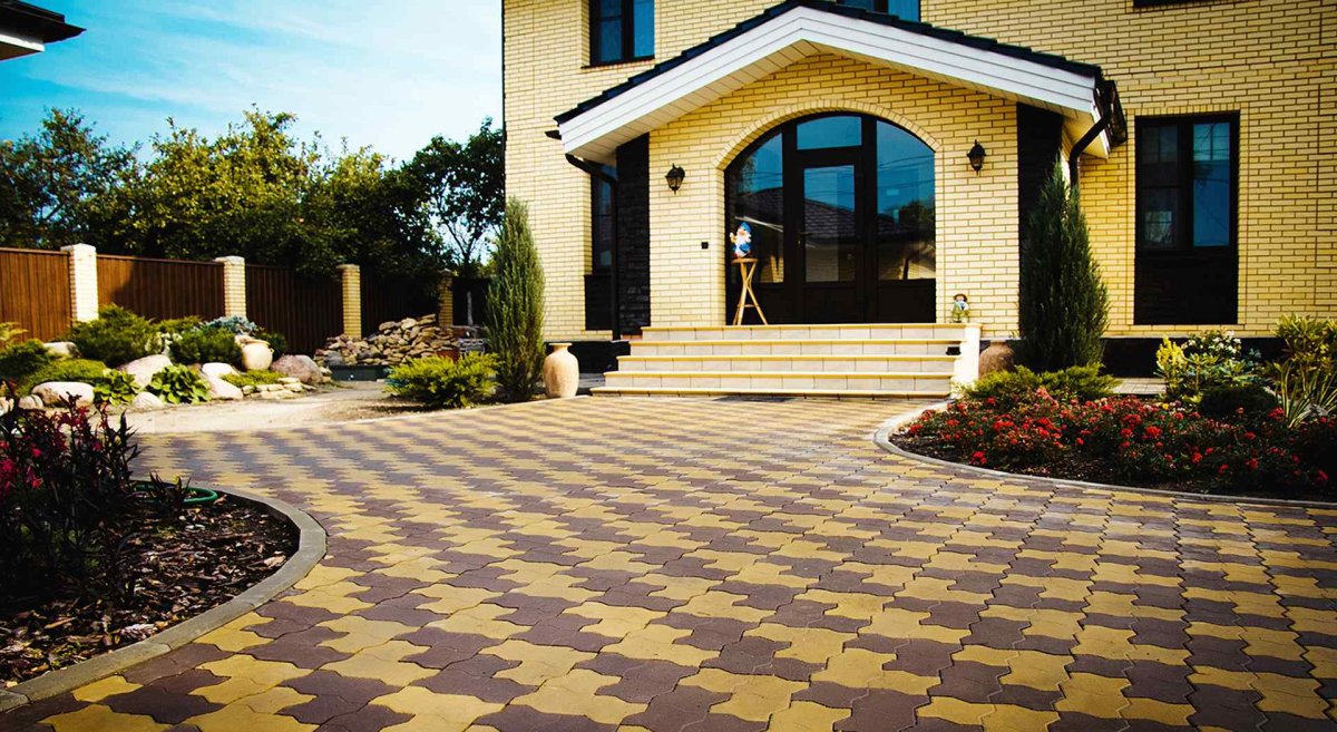 Красивая тротуарная плитка