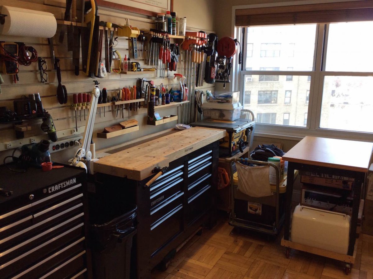 Интерьер столярной мастерской