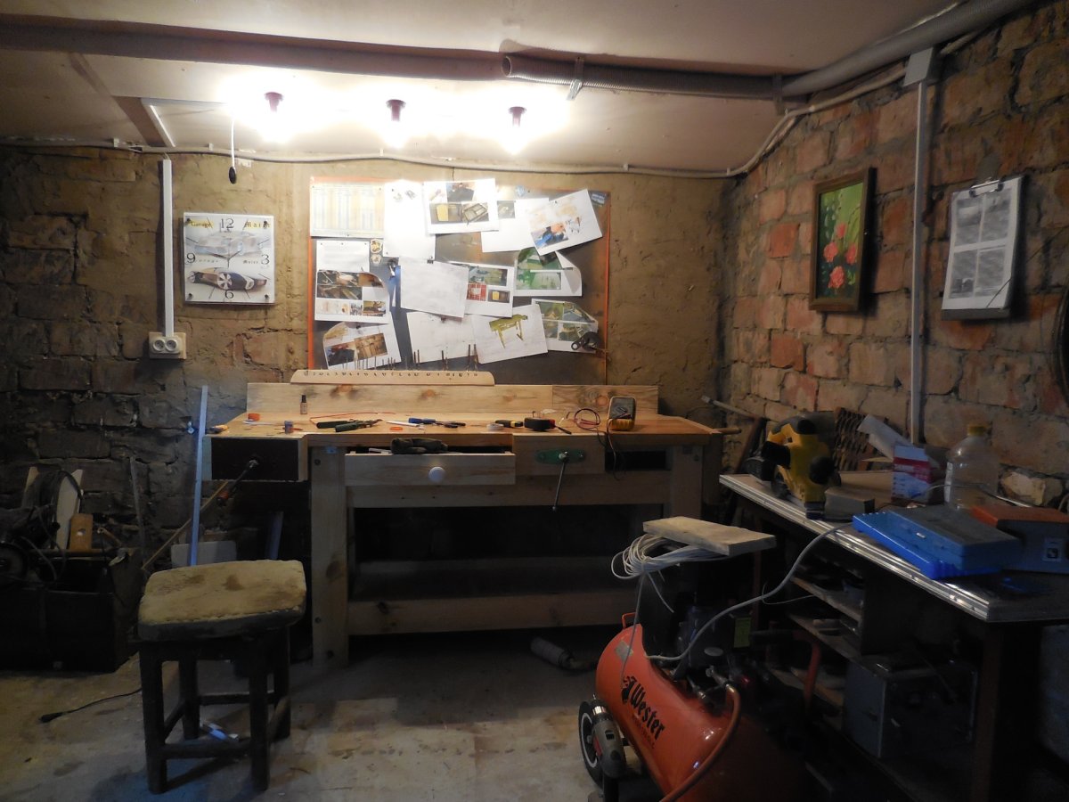 Гараж мечты своими руками