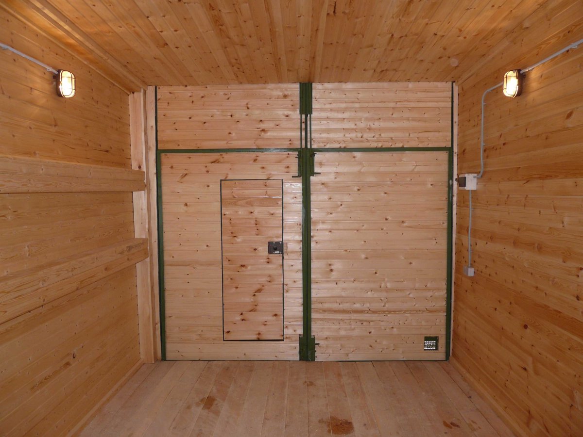 Каркасный гараж внутренняя отделка