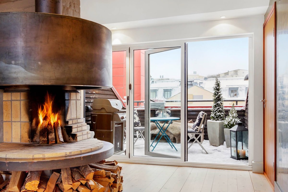 Stockholm 50 /Стокгольм/ камин