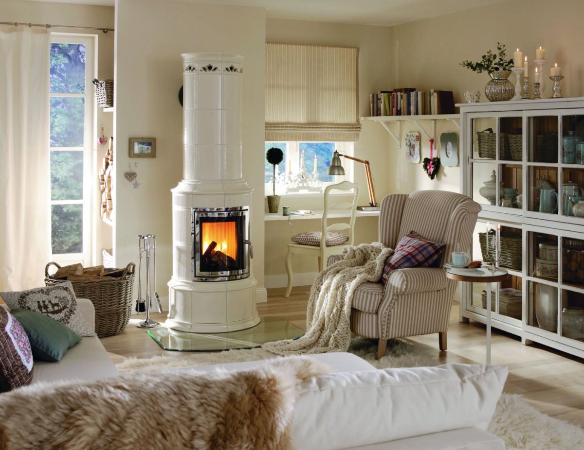 Дом камин уют