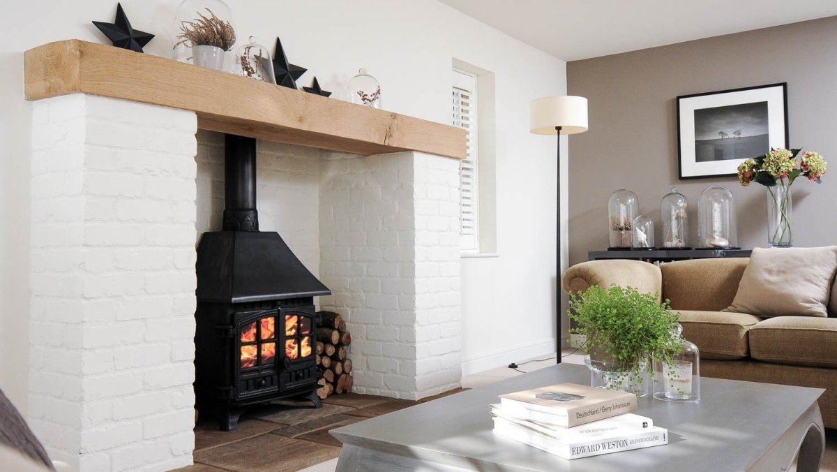 Камин в интерьере