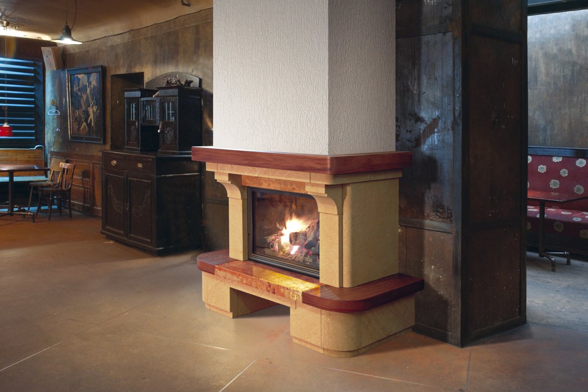 Камин Санхилл Курземе